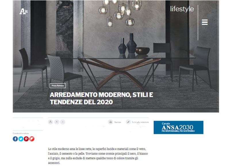 arredamento moderno stile e tendenze 2020 Arredare Moderno