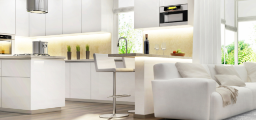 Cocina blanca y muebles modernos: consejos para un ambiente elegante