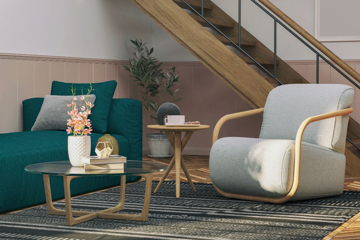 Ideas para combinar el sillón y el sofá