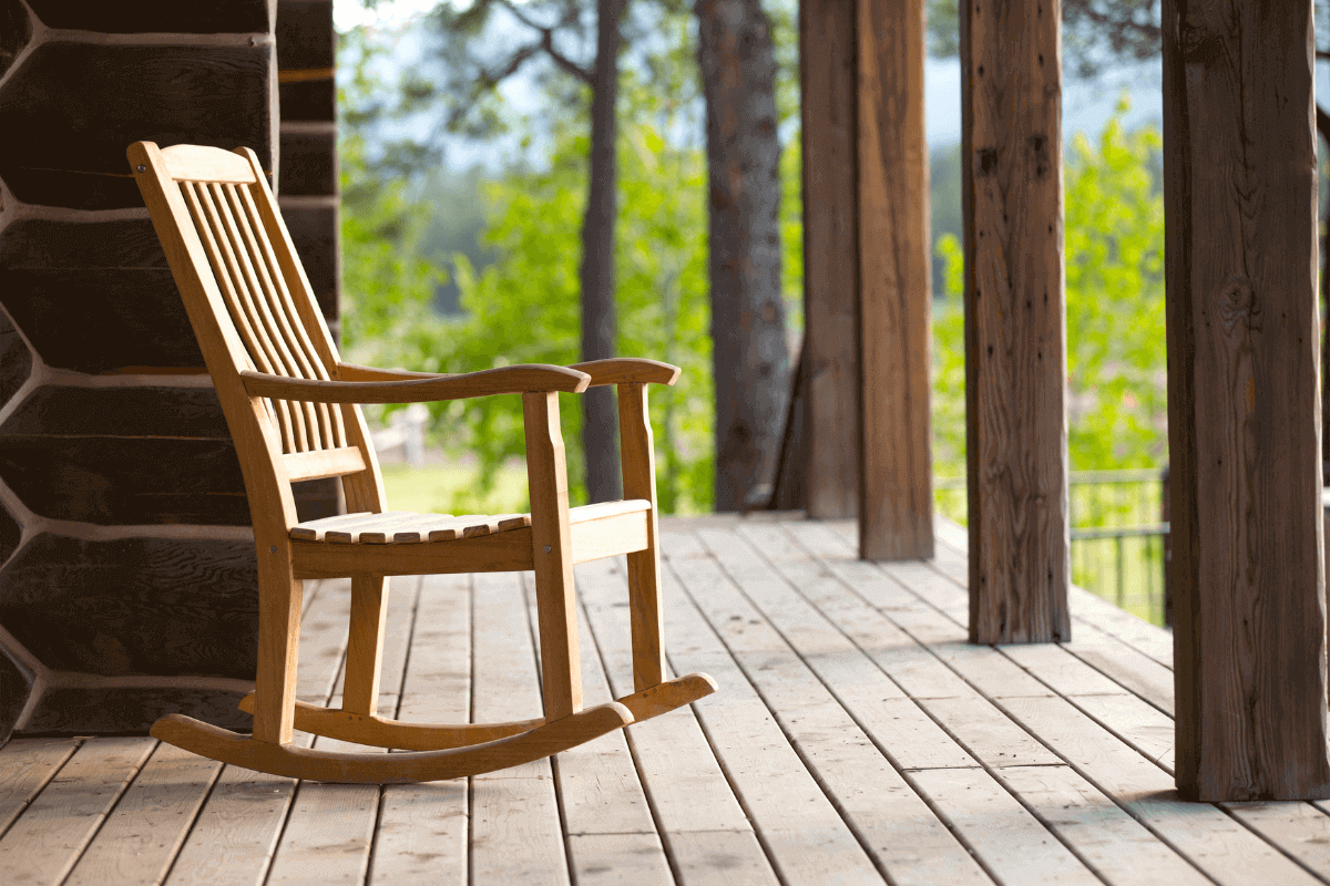 Chaise de cuisine en bois