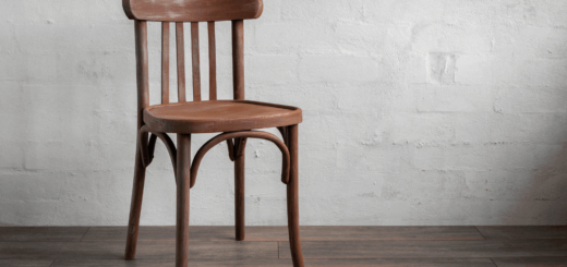 wooden kitchen chair