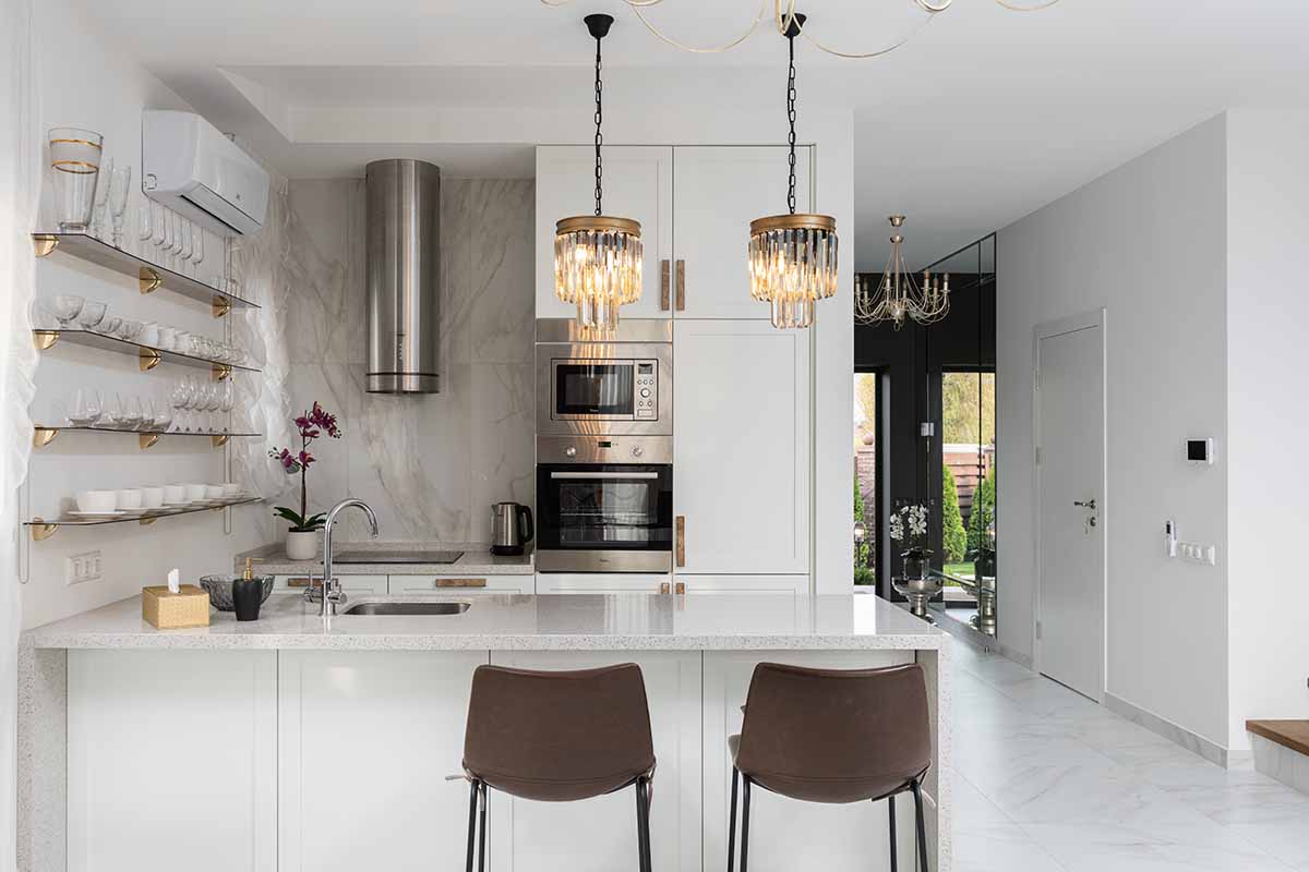 Furnishing a modern kitchen: ideas, tips and pictures