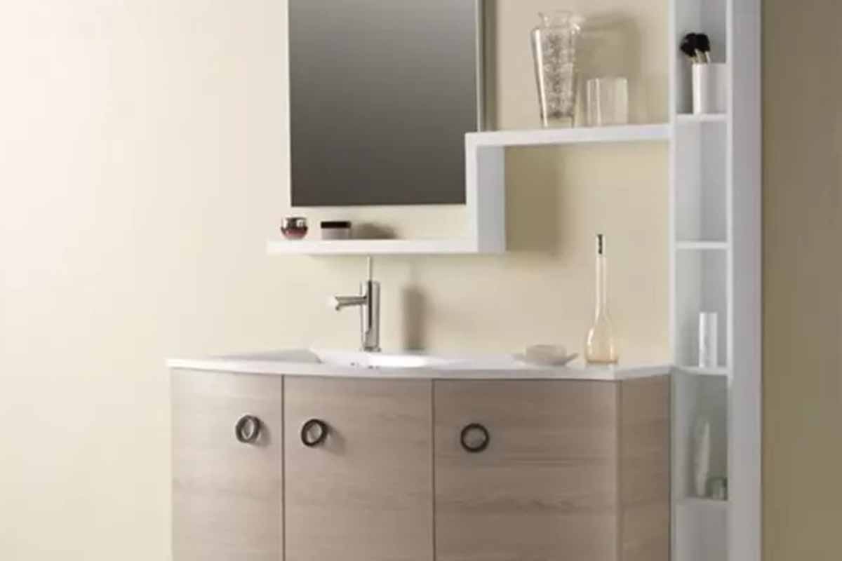 Tableros de resina para muebles de baño modelo venere106 madera de trabajo