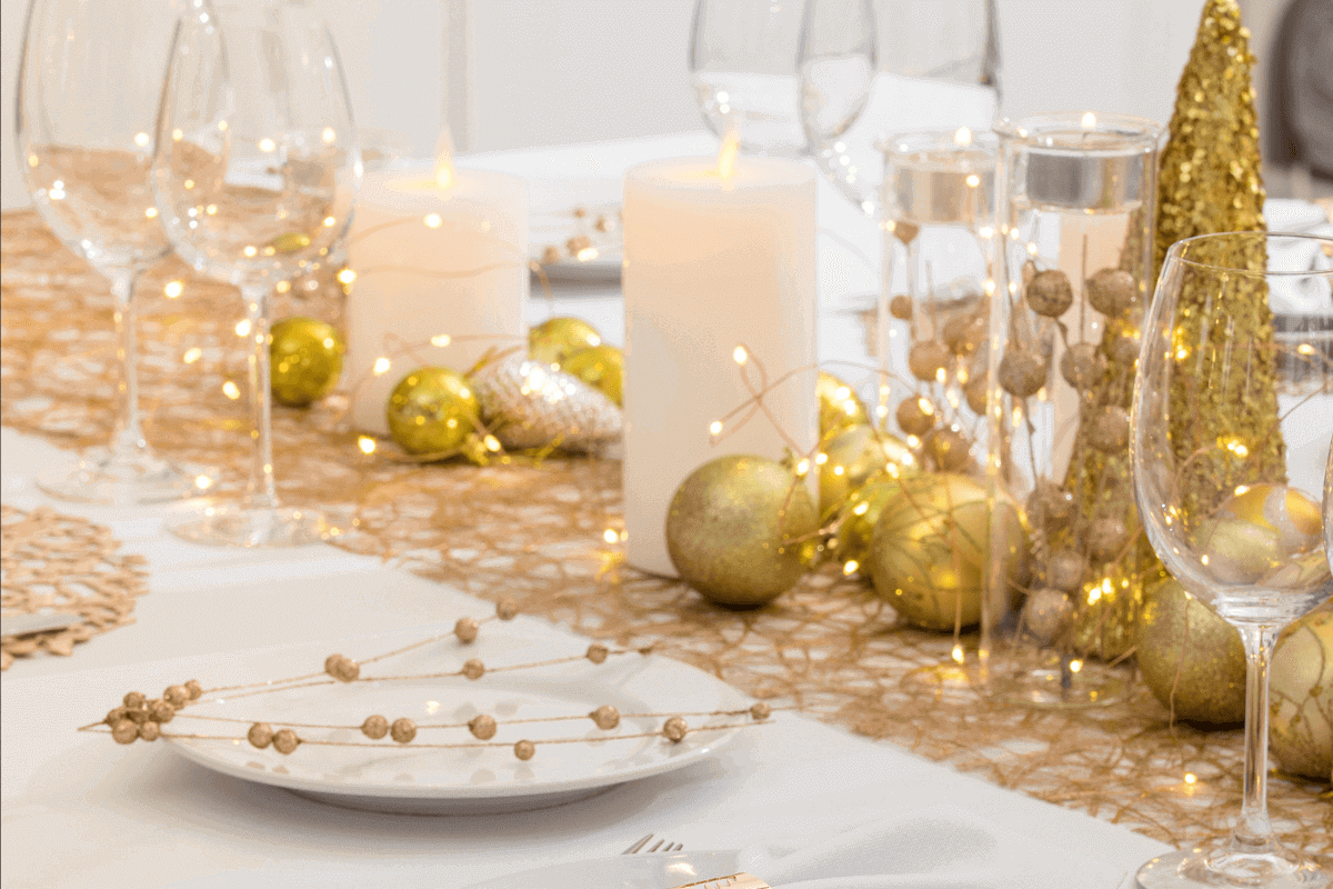 Weihnachtstisch decken: Tipps von Arredare Moderno