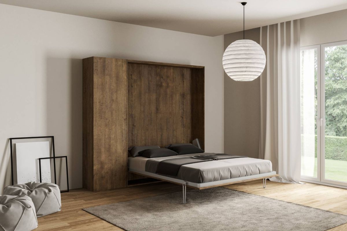 Camera da letto in stile moderno appartamento 90 mq