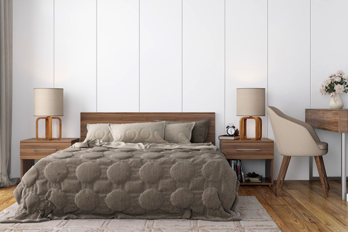 Modern bedroom design: from idea to furniture