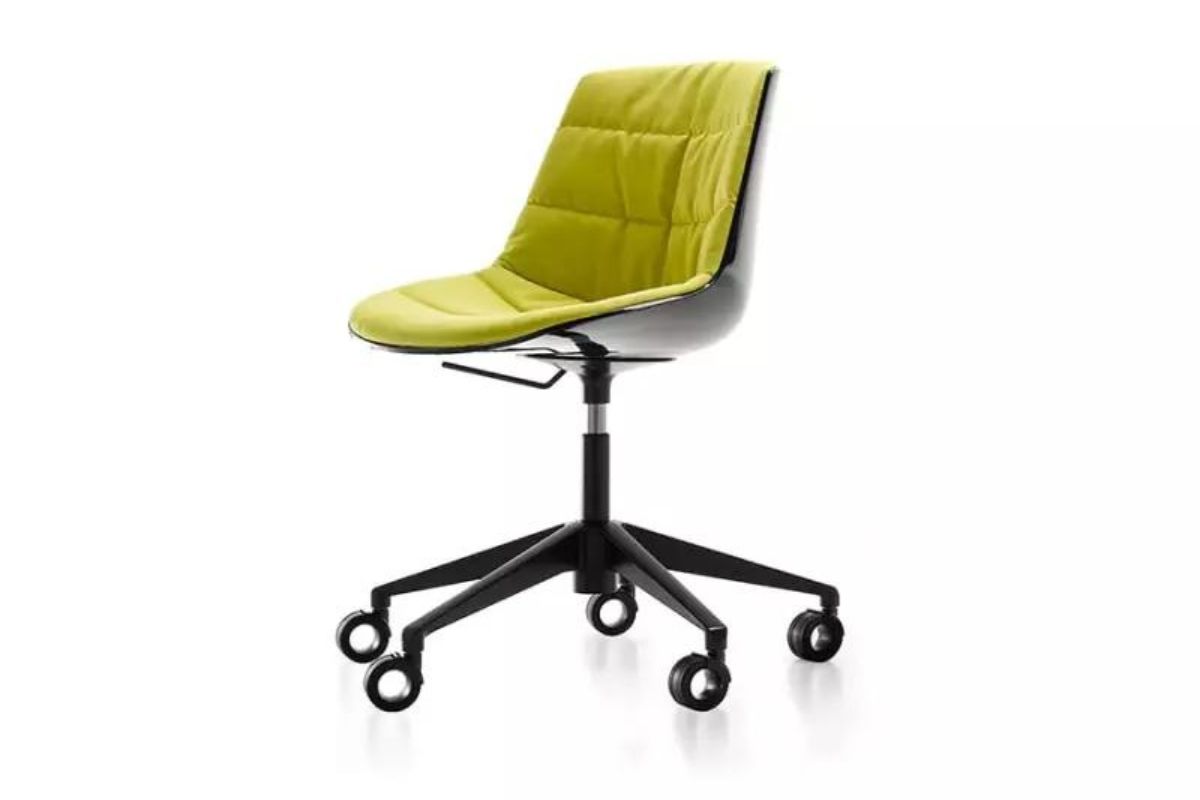 Sedia Flow Chair MDF Italia 5 razze su ruote