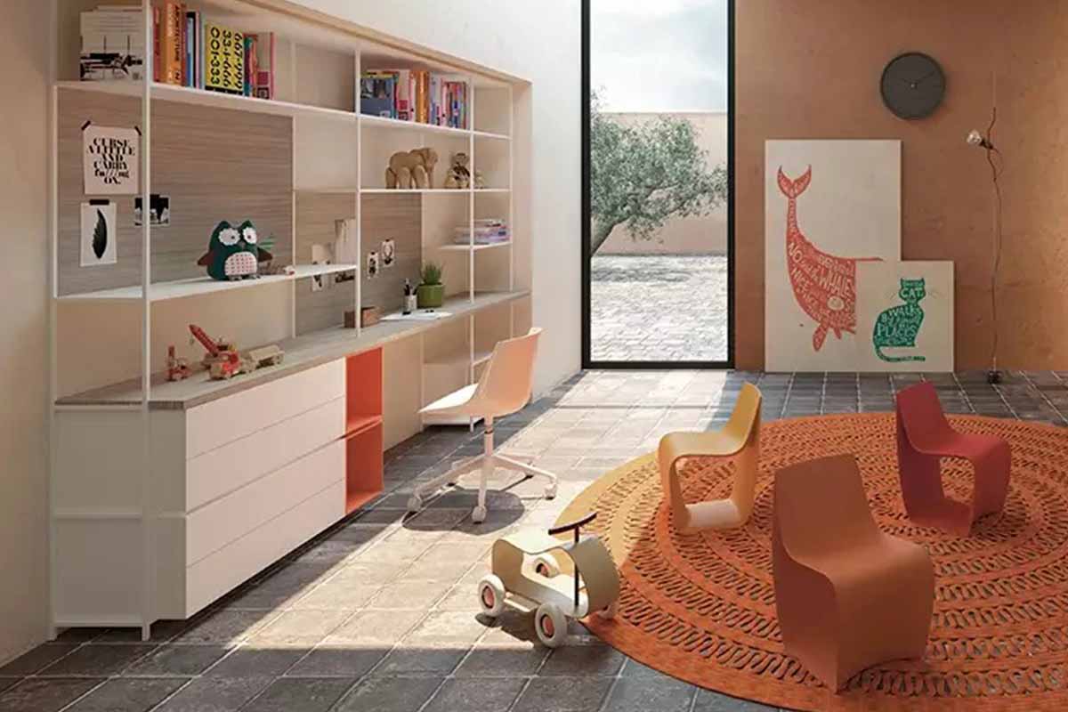Orange furniture! Advice and Chromotherapy