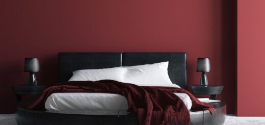 color granate - dormitorio