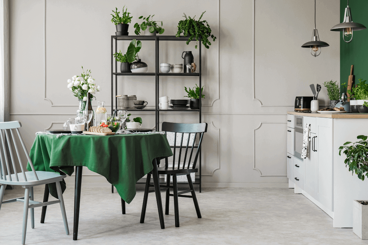 Furnishing a green kitchen: tips and design ideas