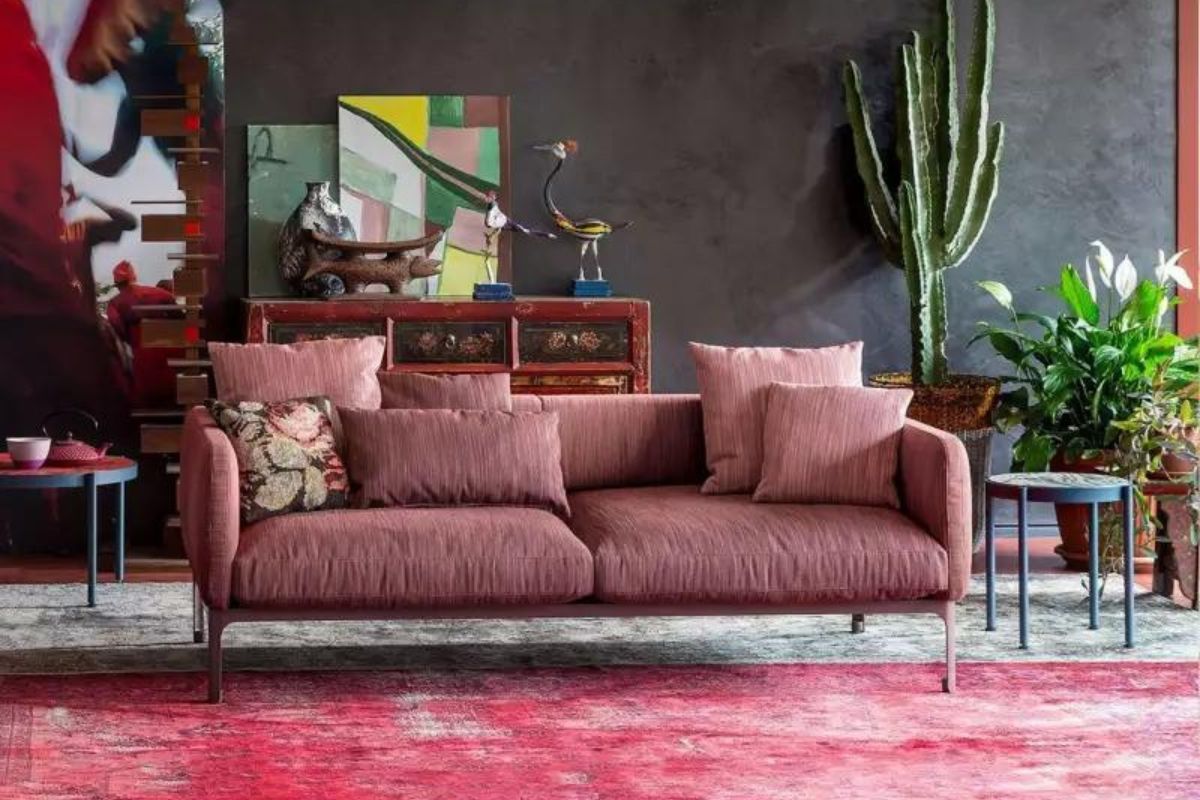 Divano Casa Modernista Moroso 2 e 3 posti lineare