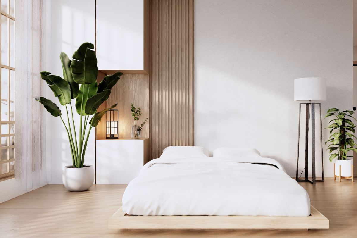 Japandi-Stil im Schlafzimmer: 10 Fotos