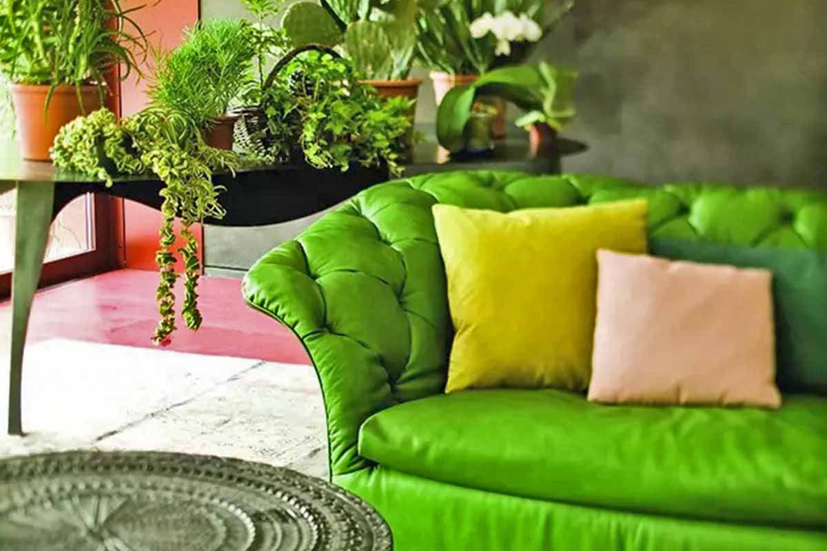 Mobilier de printemps durabilité et couleurs à la mode