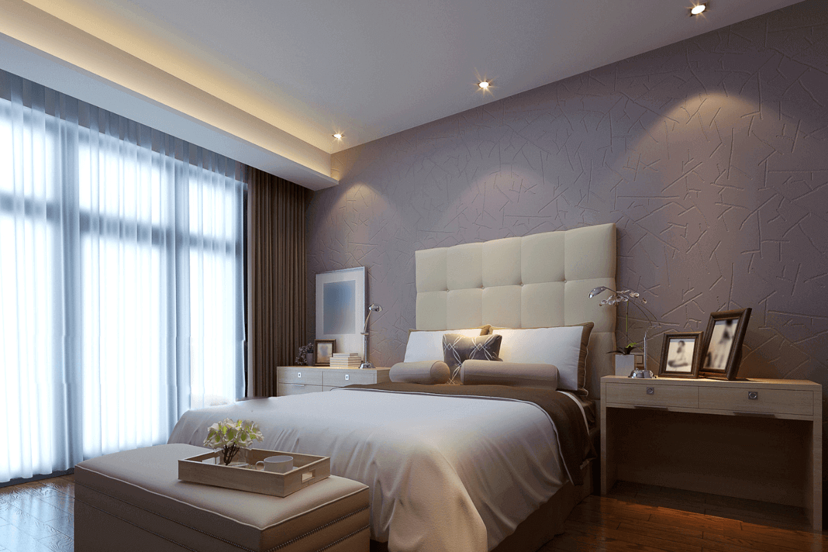 Headboard paneling for double bed: features and advantages