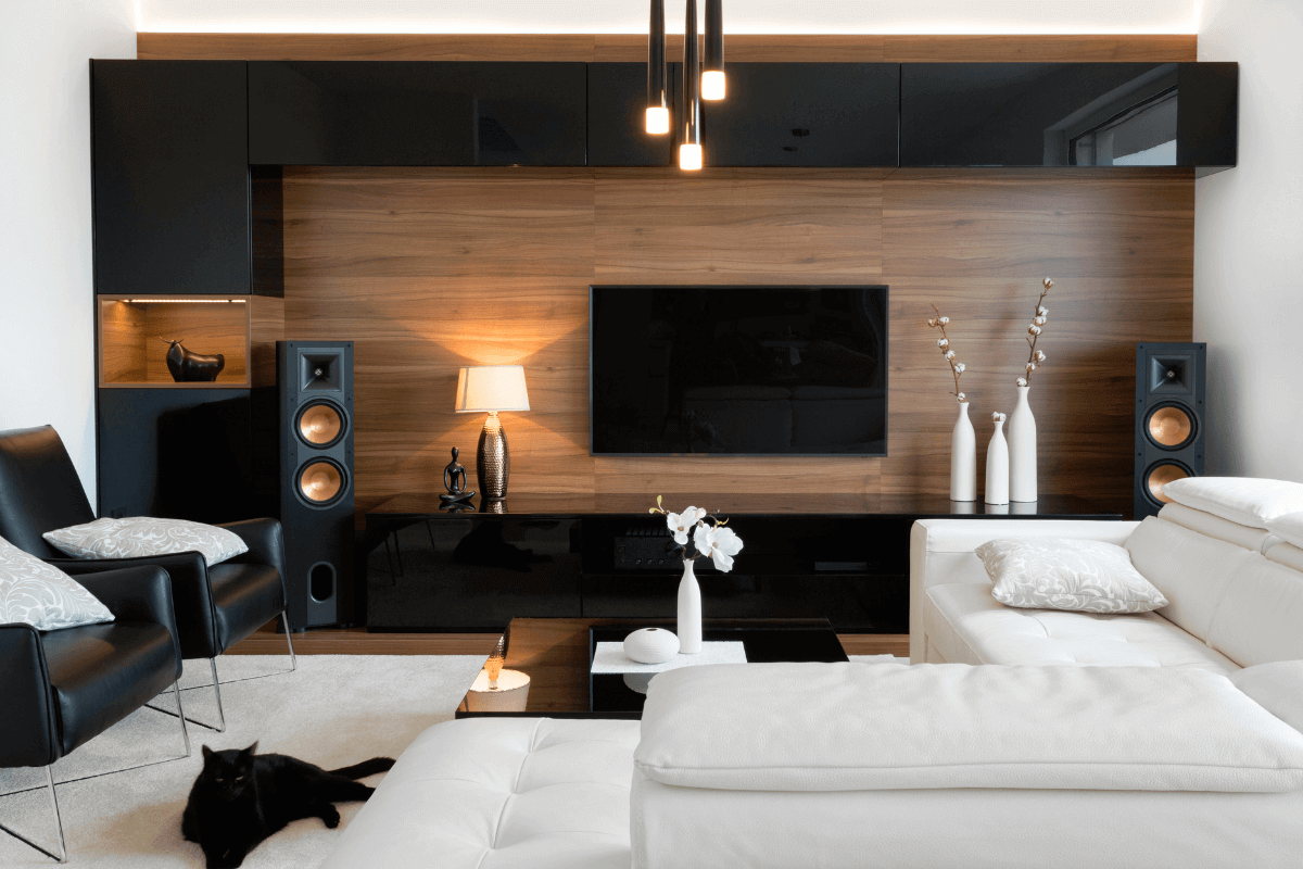 Modern living room prices and costs: tips and tricks