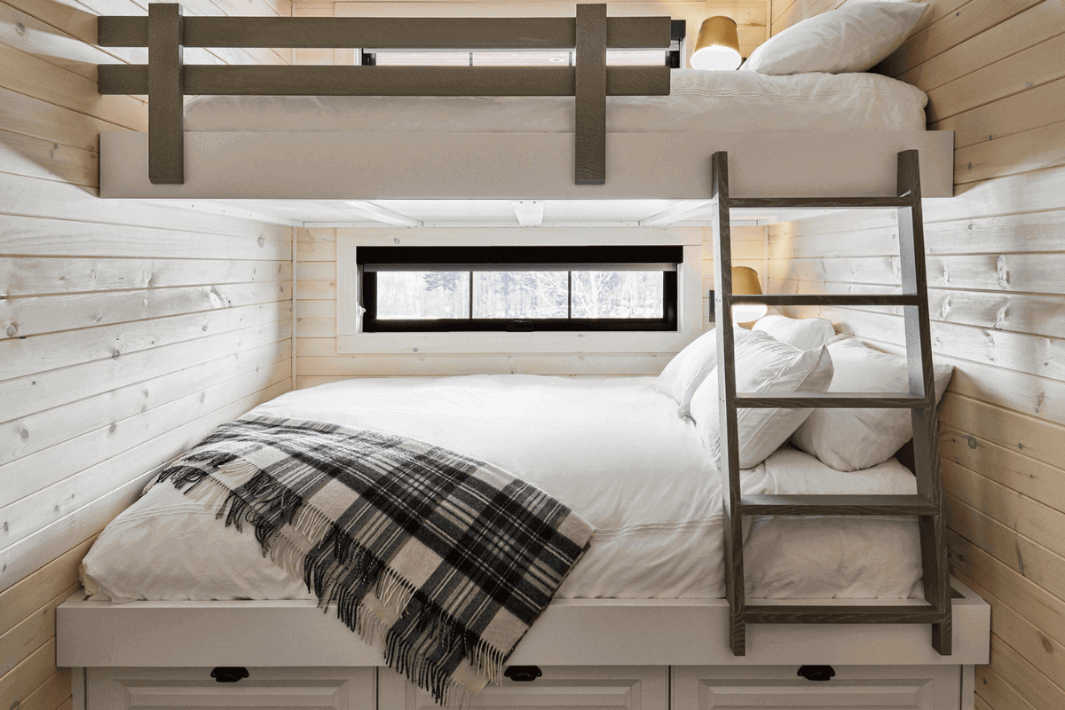 Dormitorios que ahorran espacio 2 camas