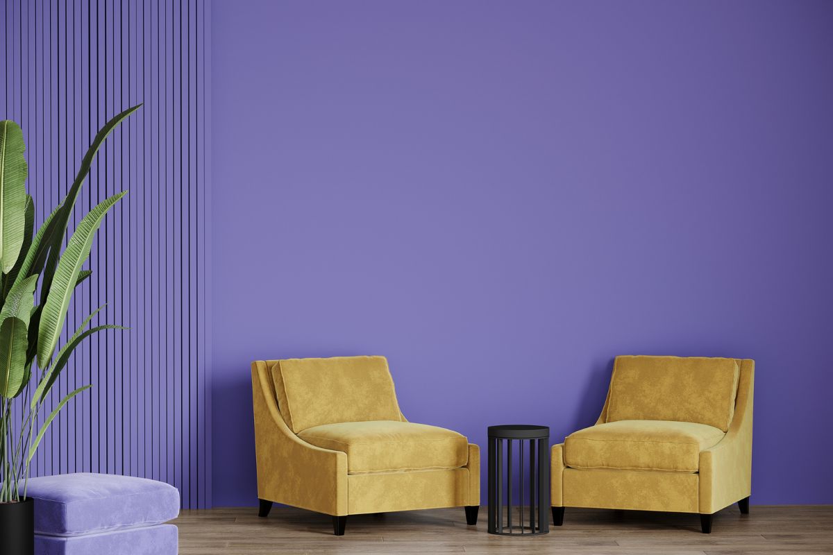 Interior design: how to match the colour periwinkle in the home