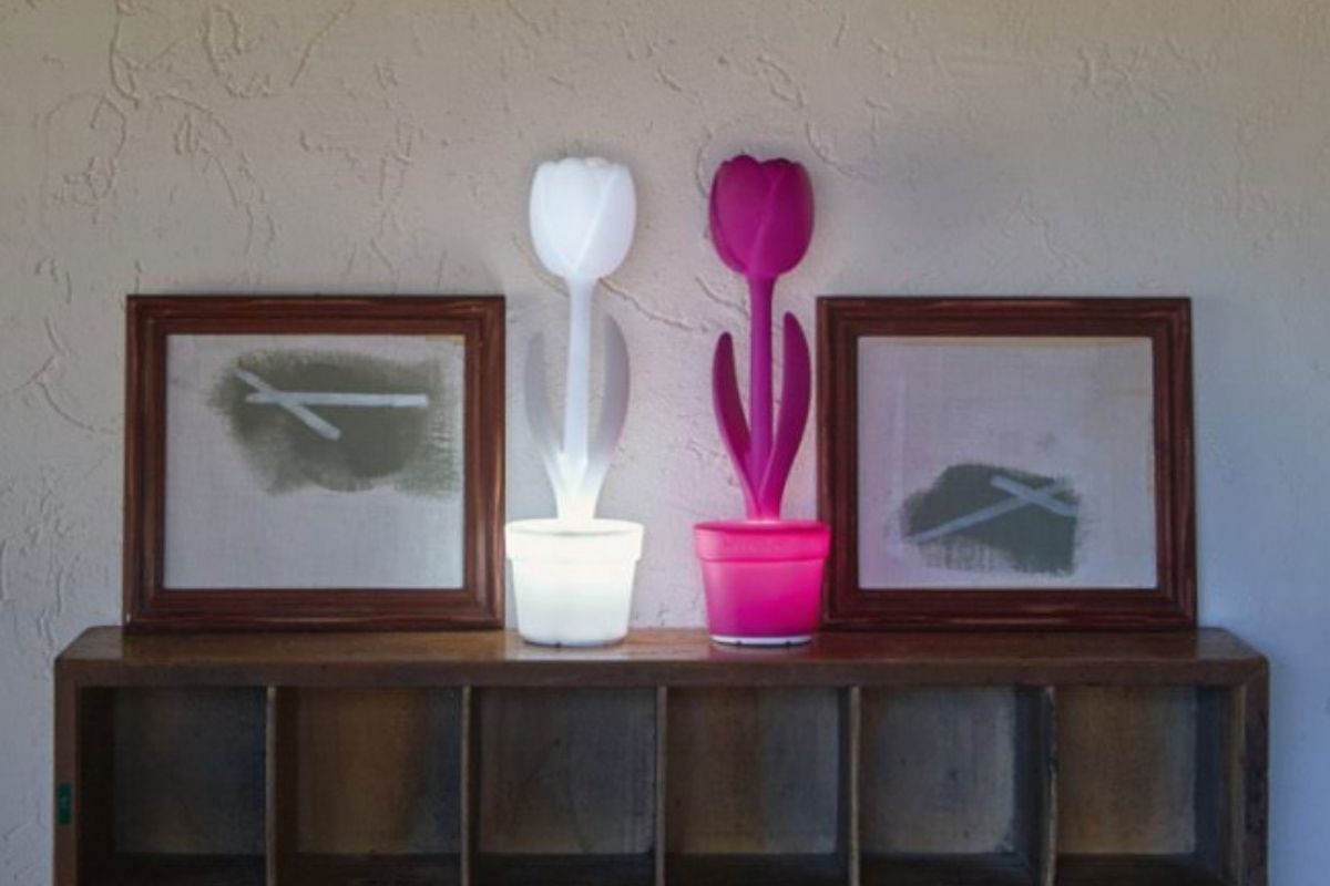 Abbinare colori mobili - lampada tulip myyour da tavolo