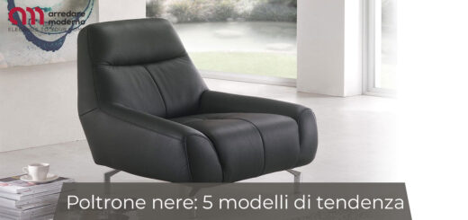 Schwarze Sessel: 5 trendige Modelle