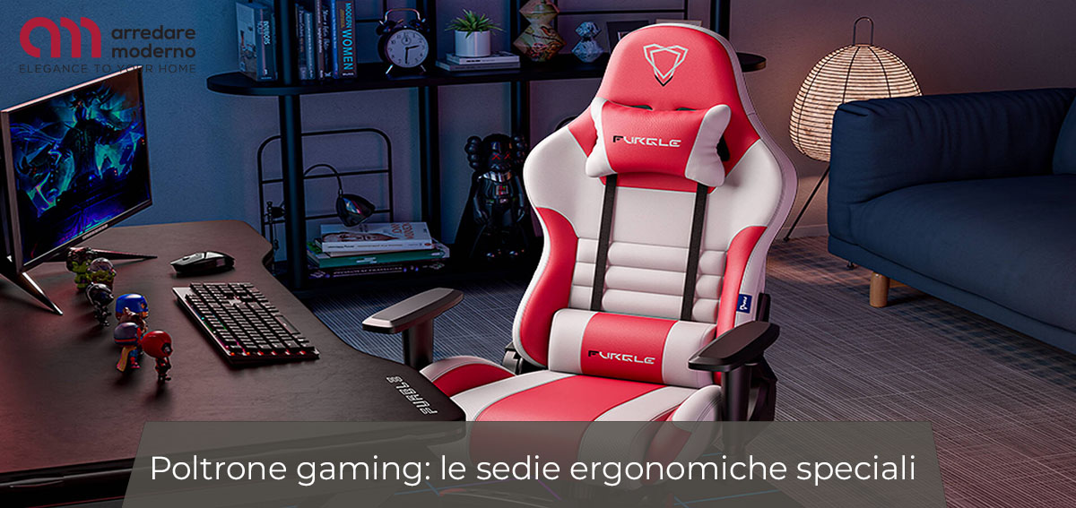 Poltrone gaming: le sedie ergonomiche speciali - Arredare Moderno