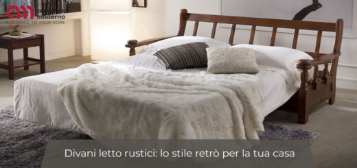 Rustic sofa beds: retro style for your home