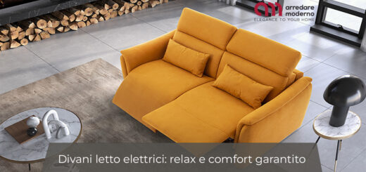Electric sofa beds: guaranteed relaxation and comfort