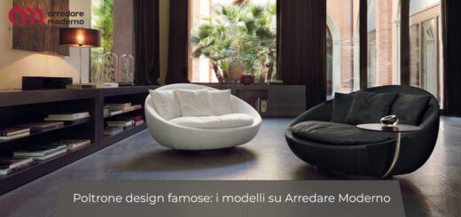 Berühmte Sessel Design: die Modelle auf Arredare Moderno