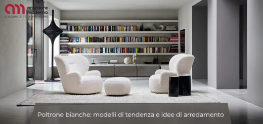 White armchairs: trendy models and furnishing ideas