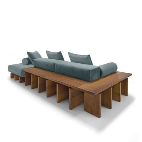 Santos Arketipo Sofa 2 und 3 lineare Sitze