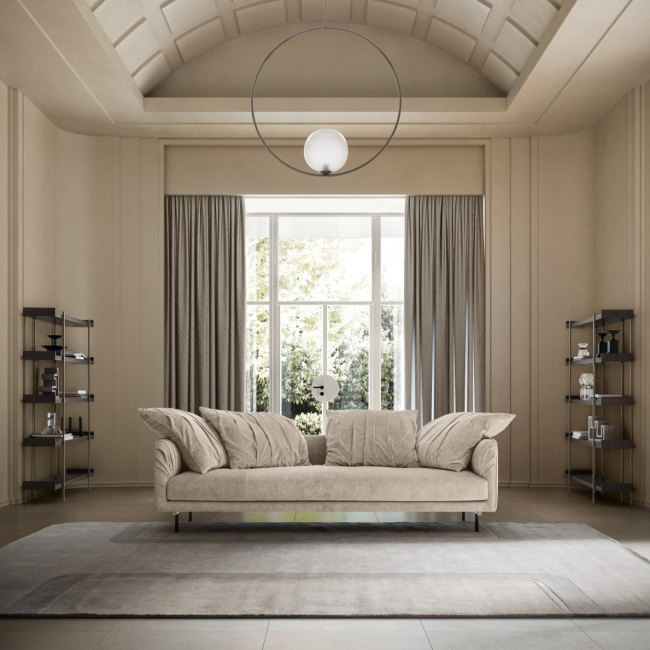 Avenue Luxury Ditre Italia 2 und 3 lineare Sitze Sofa