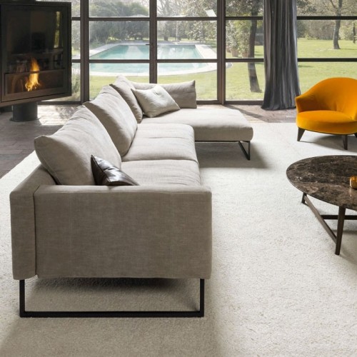Arlon Désirée eckiges Sofa mit Chaiselongue