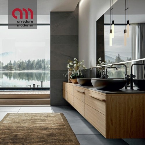 Ade 001 Edoné Badmöbel aus Kastanienholz