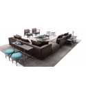 Nevyll High Ditre Italia 2 und 3 lineare Sitze Sofa