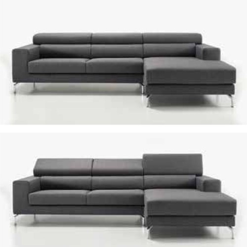 Fred Felis Sofa mit Halbinsel