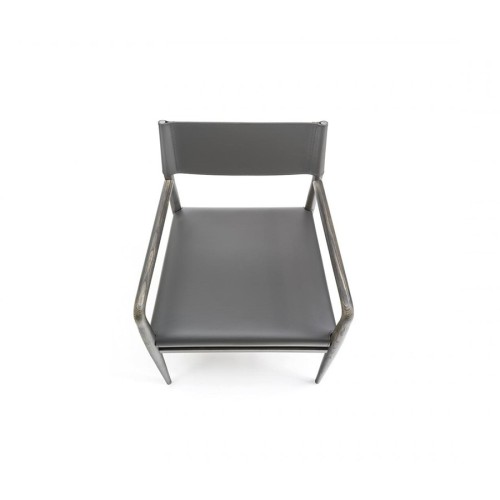 Ledermann Light Enrico Pellizzoni Stuhl mit Armlehnen