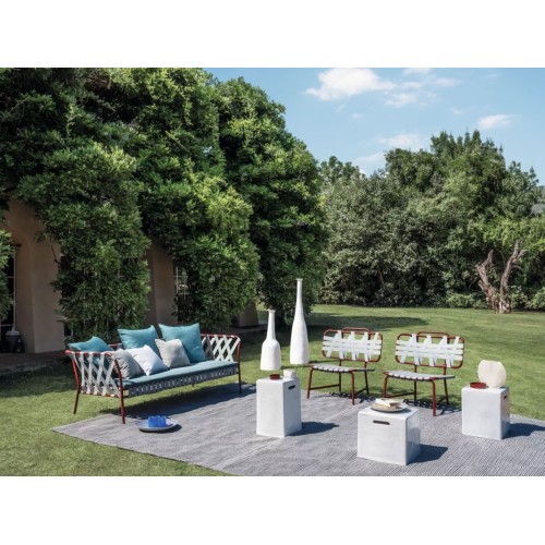 Inout 852-853 Gervasoni Sofa mit 2 und 3 linearen Sitzen