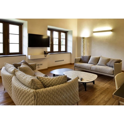 Phoenix Moroso Couchtisch mit Holzbasis