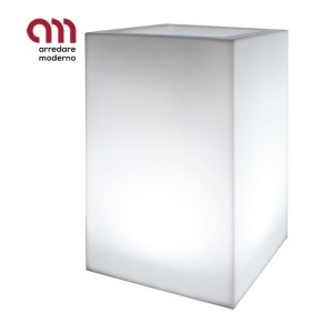 Kube High Khilia Vase leuchtend