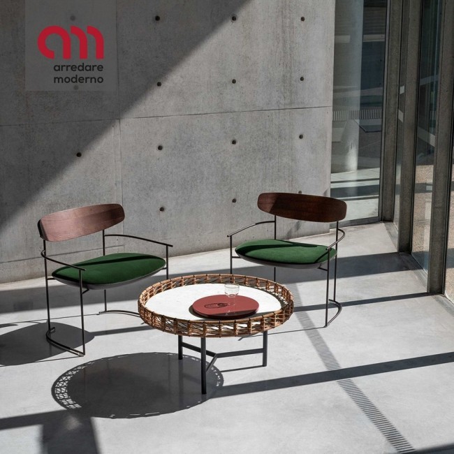 Keel Light Potocco Lounge Sessel