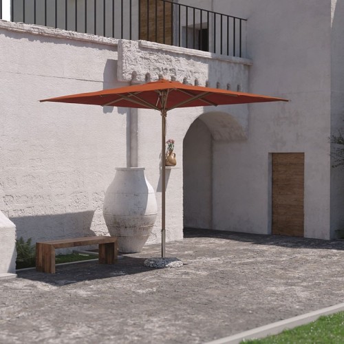 Petrarca Sonnenschirm Ombrellificio Veneto Holz