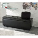 Nice Black Tomasucci Sitzbank mit Stauraum