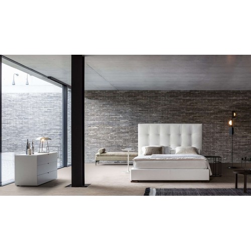 Max Capitonné Twils Moderner Doppelbett