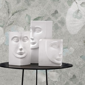 Keramische Vasen Ginevra & Artù Adriani e Rossi