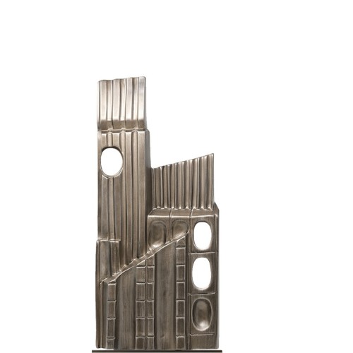 Dekorative Skulptur aus Keramik Metropolis – Adriani e Rossi