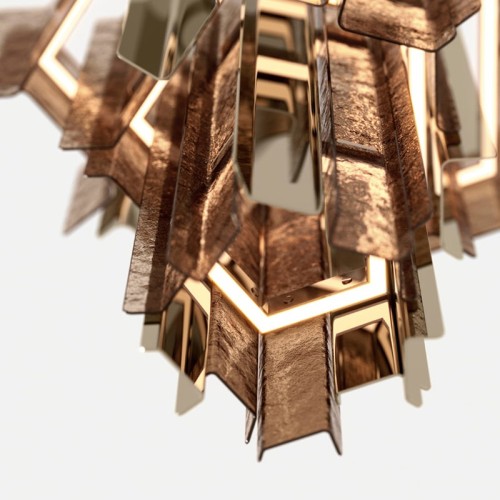 Cathedral Tonelli Design dimmbare LED-Hängeleuchte