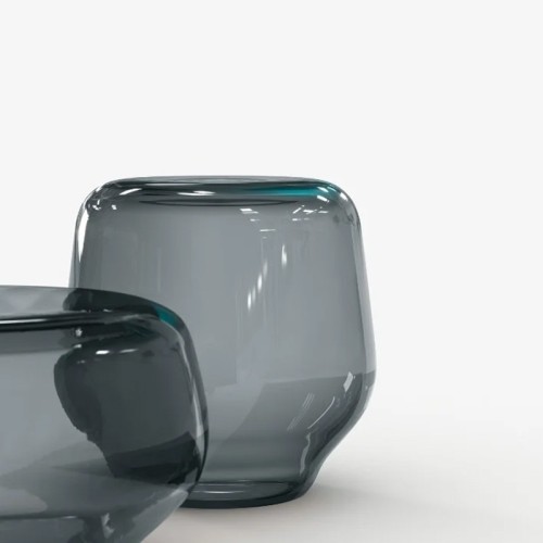 Niedriger Glastisch Oasis Tonelli Design – Arredare Moderno