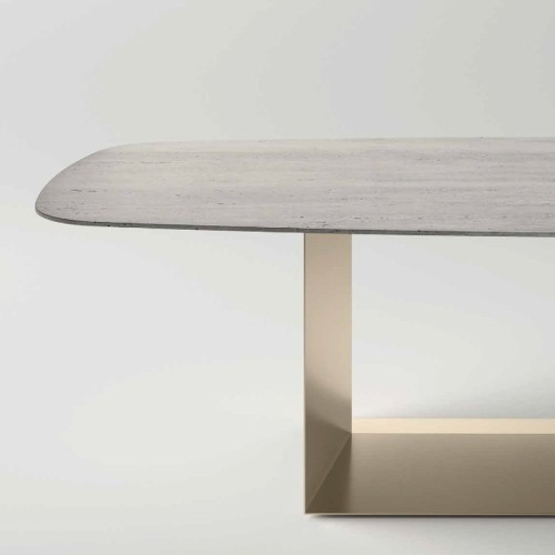 T5 Stone Tonelli Design Rechteckiger Marmortisch