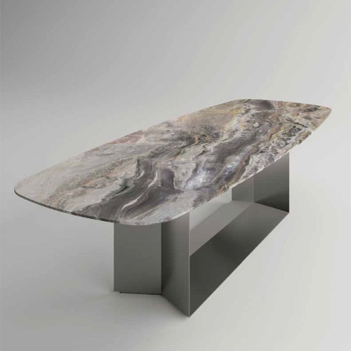 T5 Stone Tonelli Design Rechteckiger Marmortisch