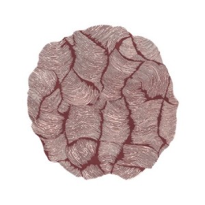 Tappeto Mohebban Oceano Round cinnamon