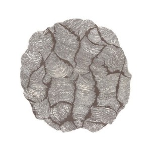 Tappeto Mohebban Oceano Round taupe